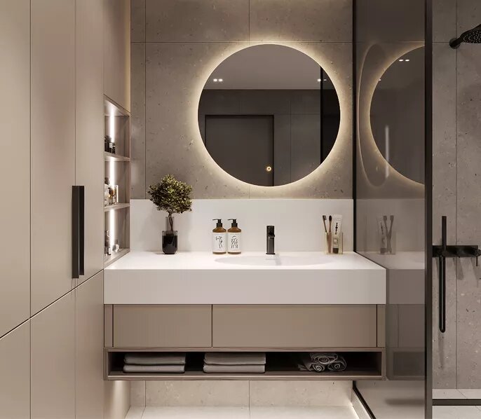 Как выбрать мебель для ванной комнаты (фото: spb.stilkuhni.ru)