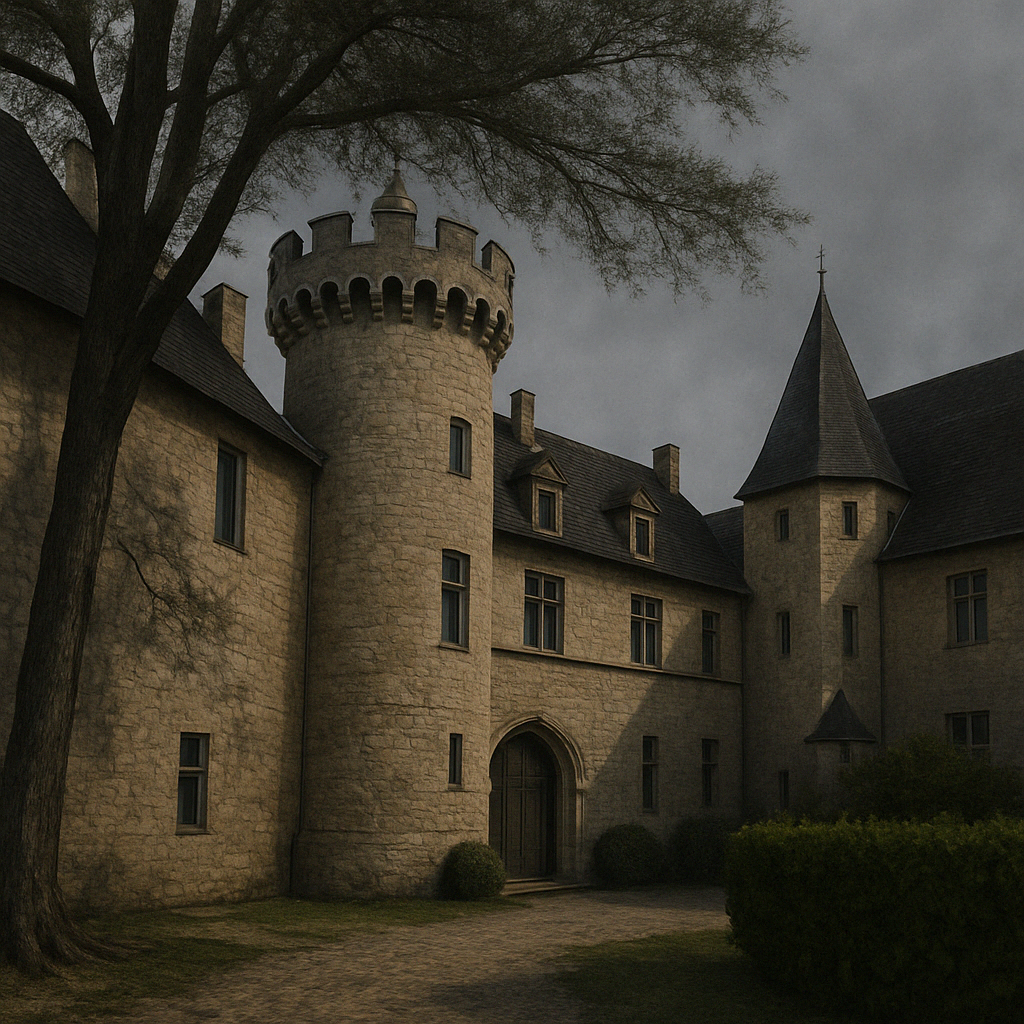 Замок Шато-де-Вуз во Франции — легендарное место, где по преданию обитает призрак служанки Люси.