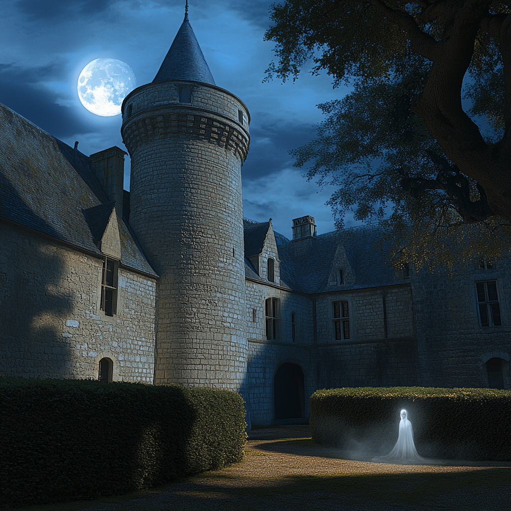 Замок Шато-де-Вуз во Франции — легендарное место, где по преданию обитает призрак служанки Люси.