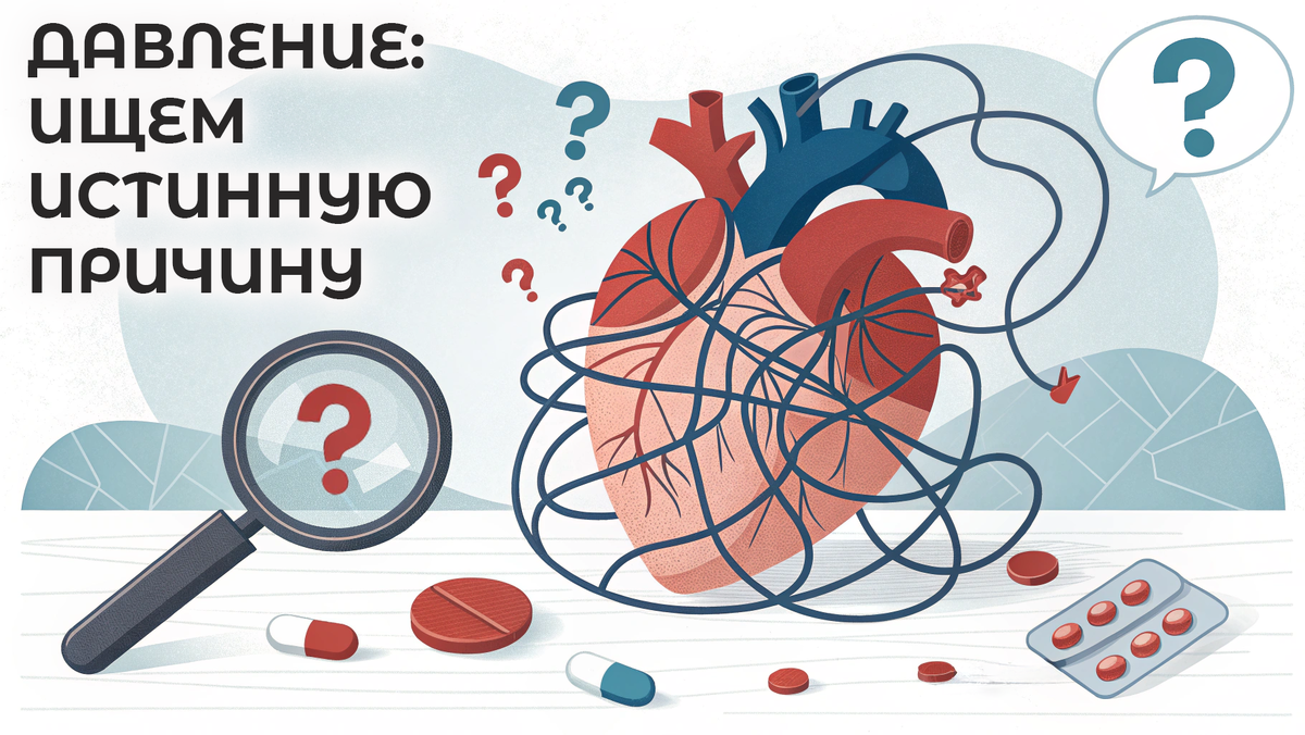 Высокое давление: 5 скрытых причин, о которых, возможно, не говорит ваш кардиолог. Почему таблетки не помогают, а болезнь прогрессирует? 🩺