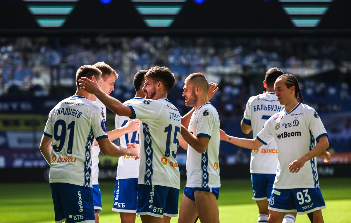    Игроки "Динамо"  Сергей Фадеичев/ТАСС