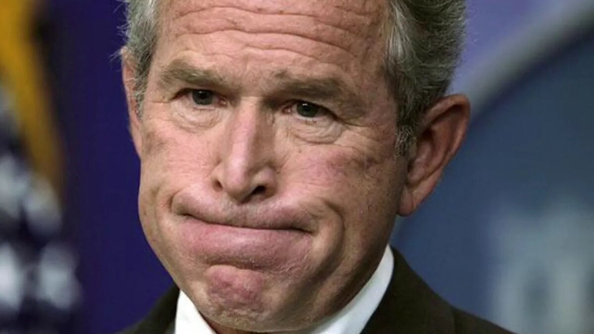 А вот и сам Буш