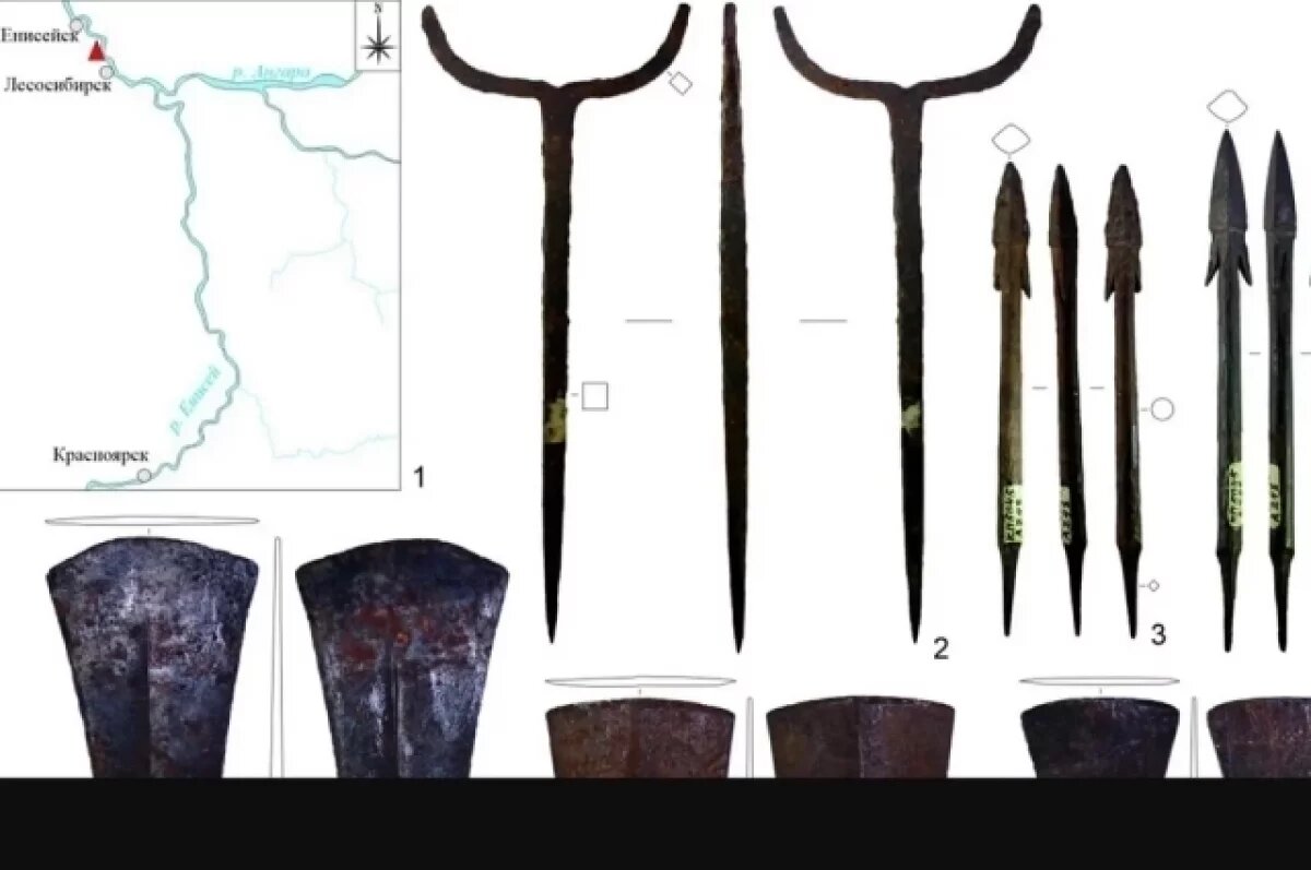   В Красноярском крае обнаружили забытые в музее стрелы времен Чингисхана