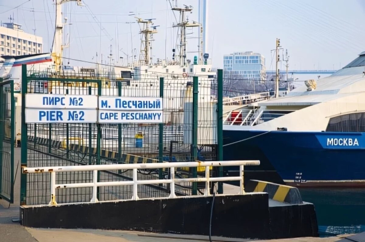    Во Владивостоке запустили морские рейсы на полуостров Песчаный
