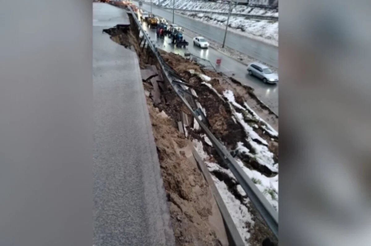    Прокуратура начала проверку после обрушения подпорной стены в Новосибирске