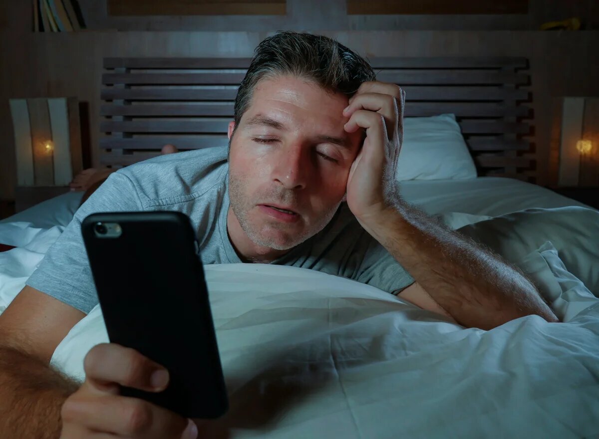Телефон перед сном это зло