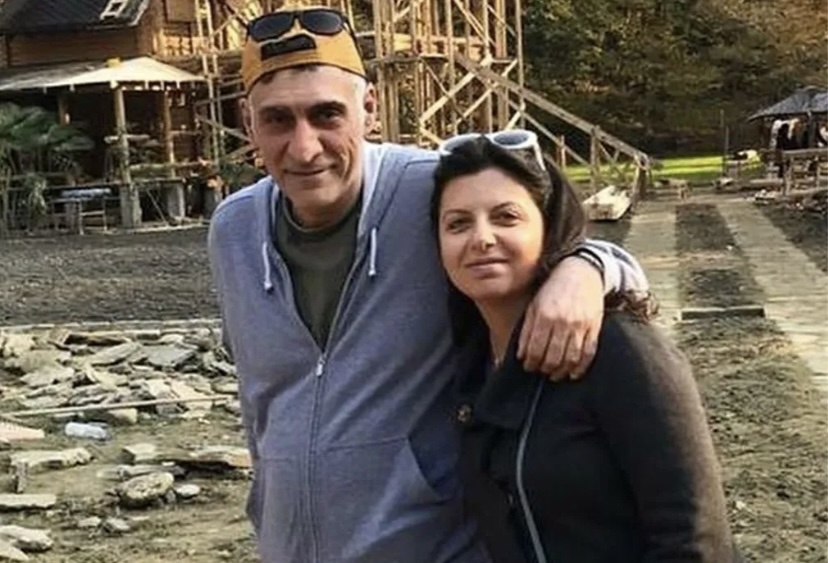 Маргарита Симоньян с мужем Тигран Кеосаян 