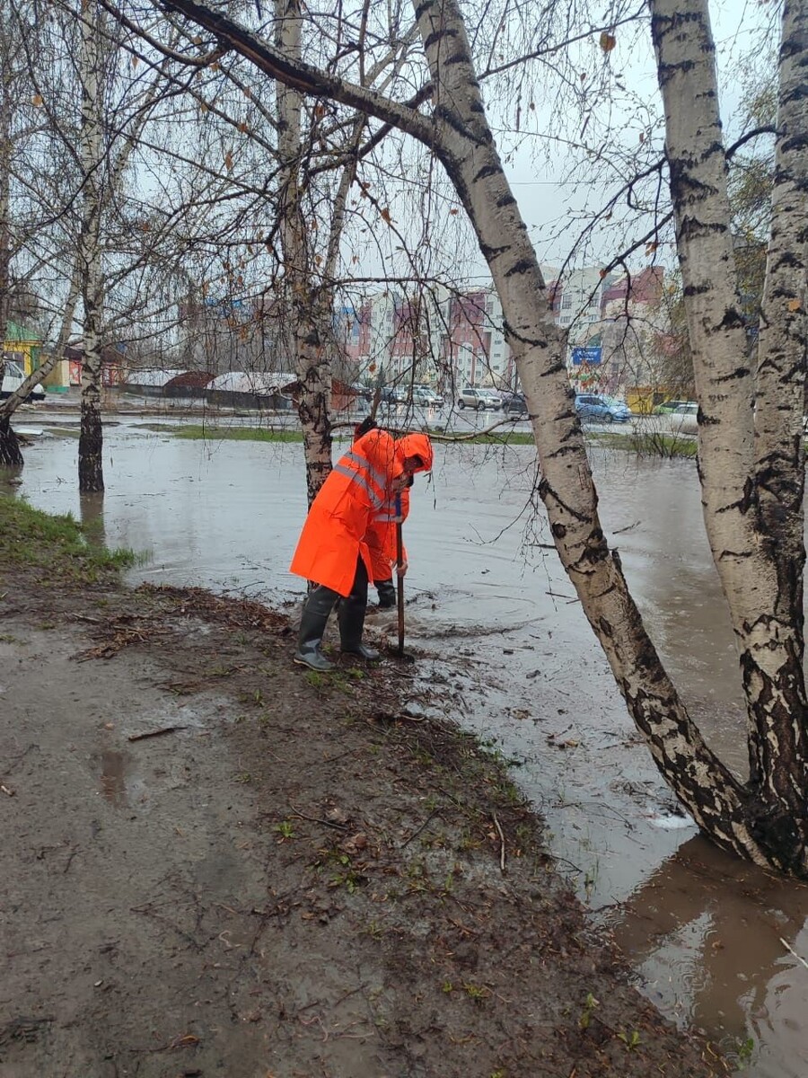    Очищение ливневок в Барнауле. Источник: Barnaul.org