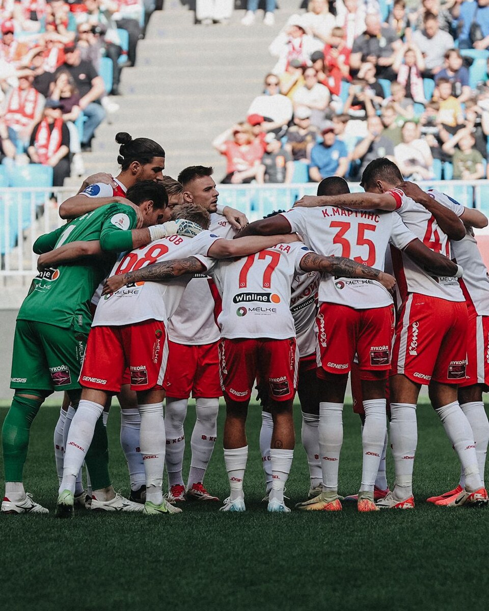 Фото из телеграм ФК Спартак 