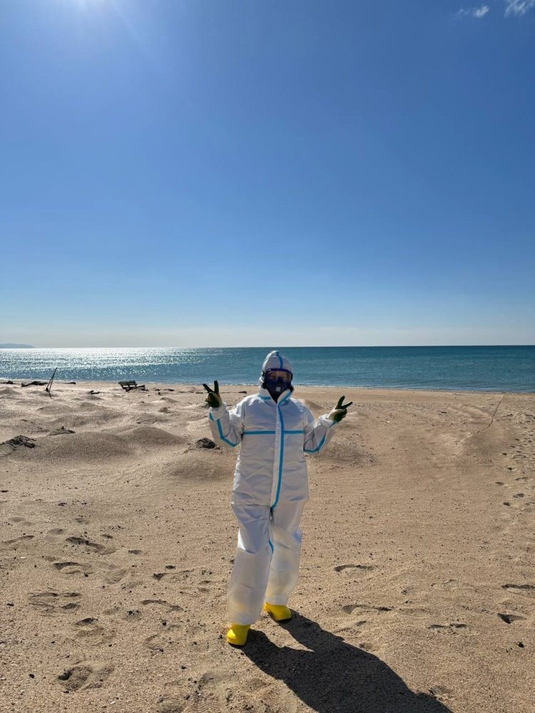    Доброволец Сургутского района вернулась из экологической миссии на Черноморском побережье