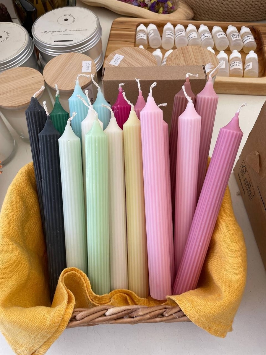 Столовые свечи от "Точки уюта"