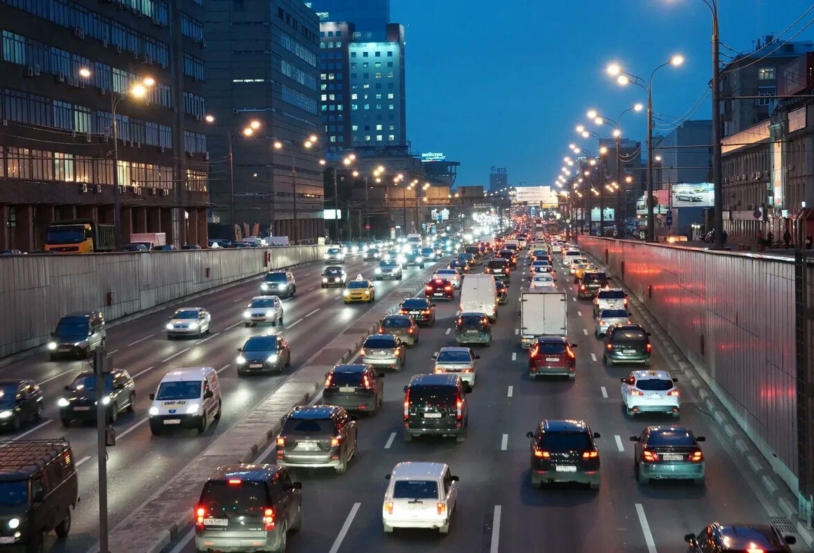 Городские улицы.