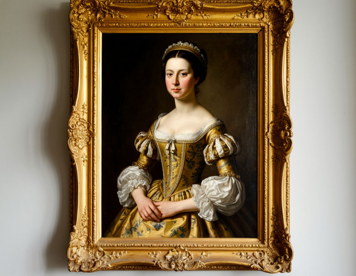 Портрет, за которым спрятан тайник