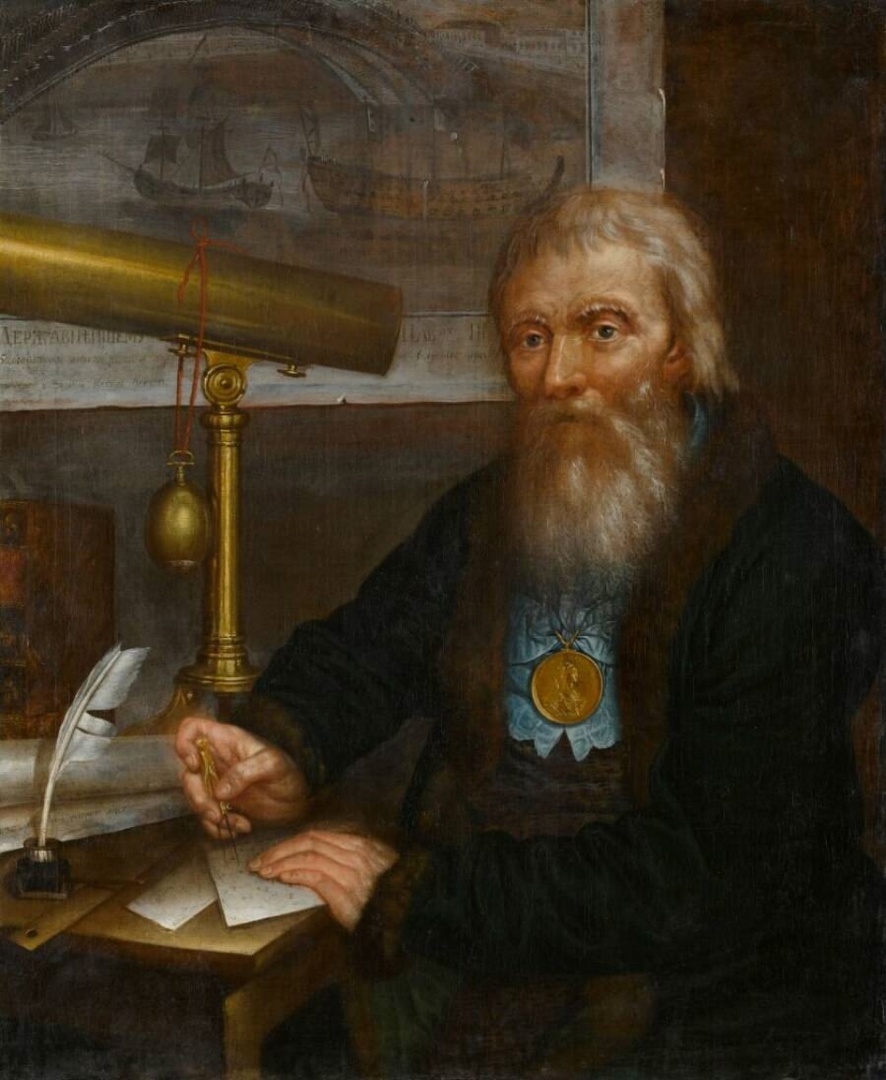 Петр Веденецкий. Портрет И.П. Кулибина. 1818