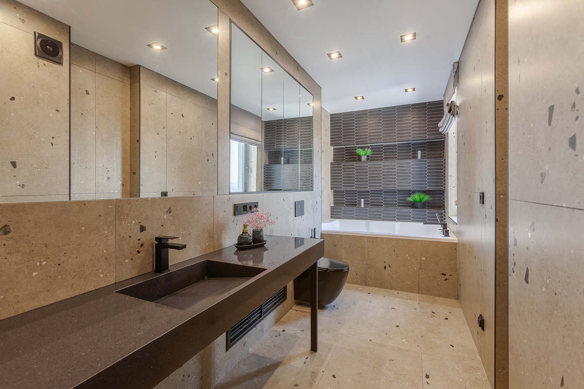 Ванная комната с джакузи