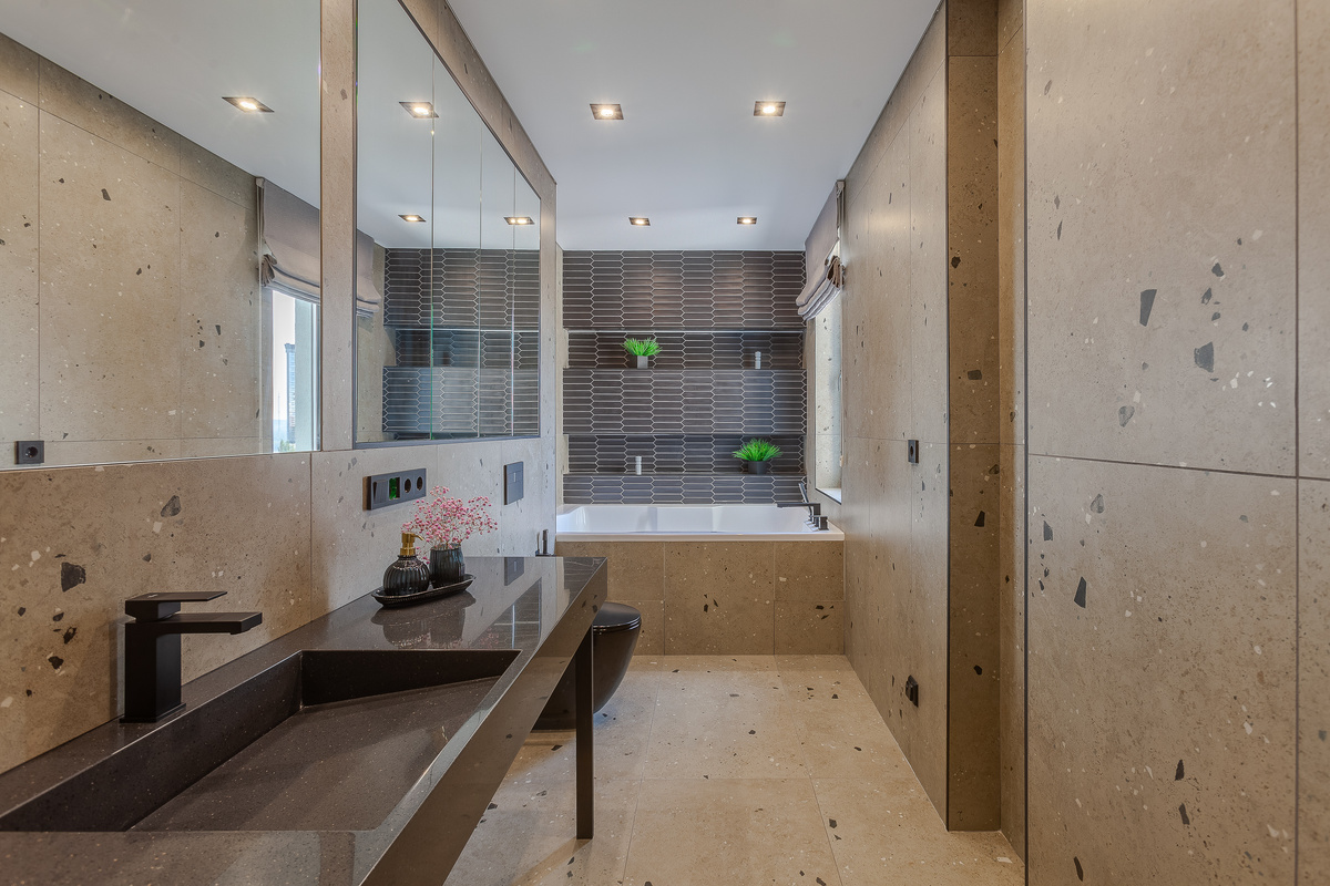 Ванная комната с джакузи