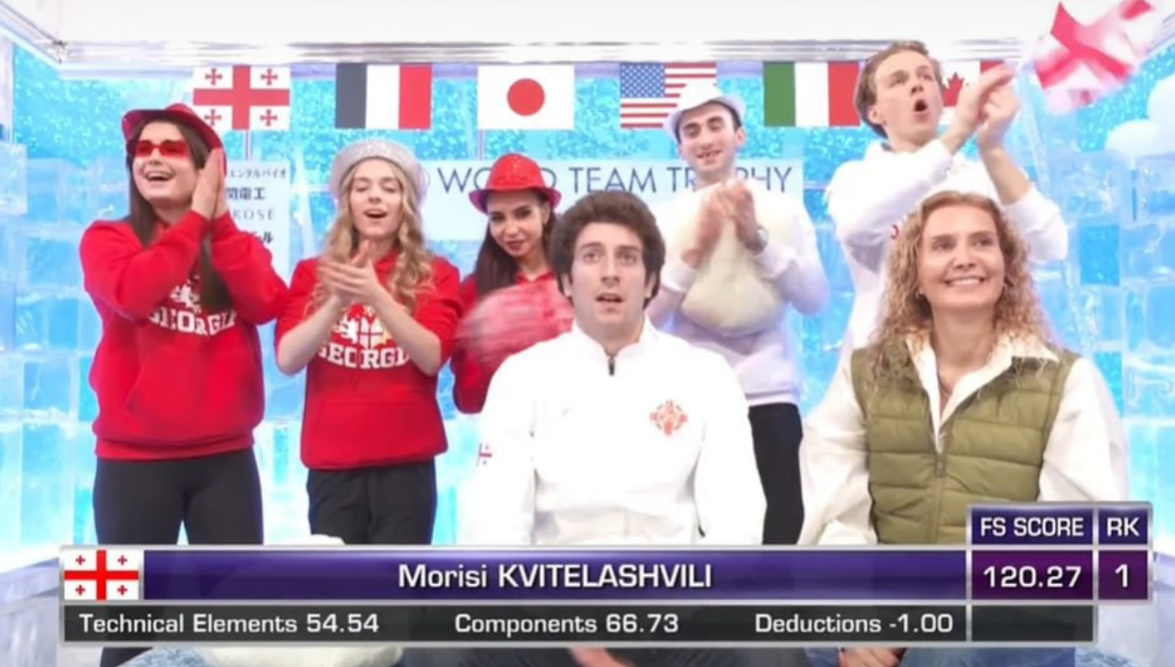 Тутберидзе билась за честь Грузии на КЧМ. 18 апреля