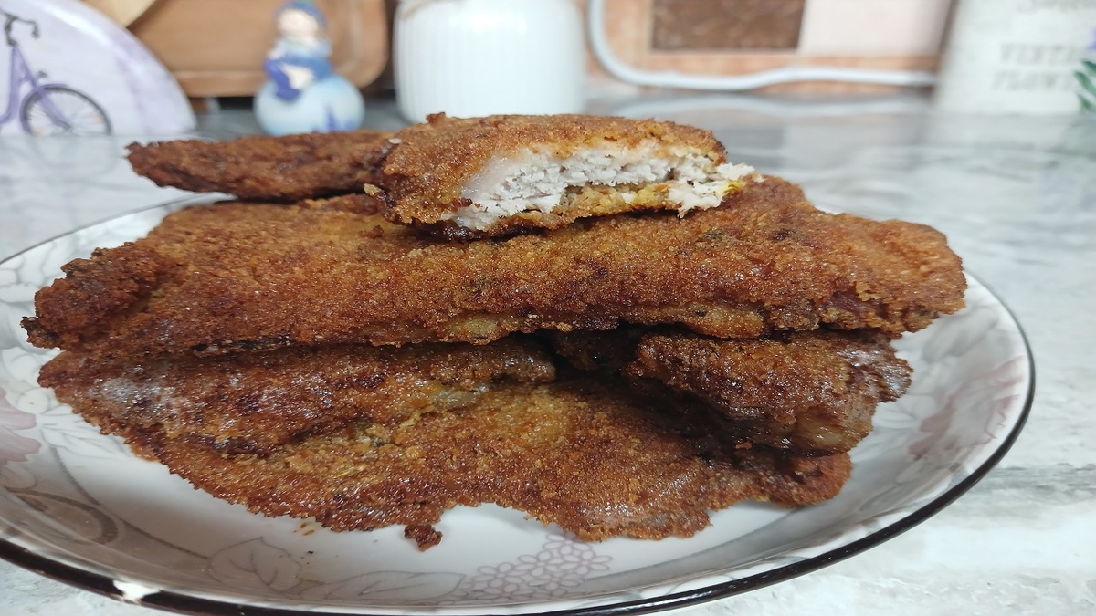 Сочная отбивная.