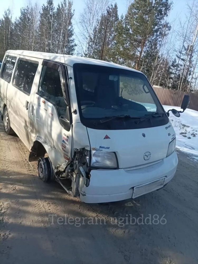    В Мегионе пьяный водитель микроавтобуса сбил женщину и сбежал