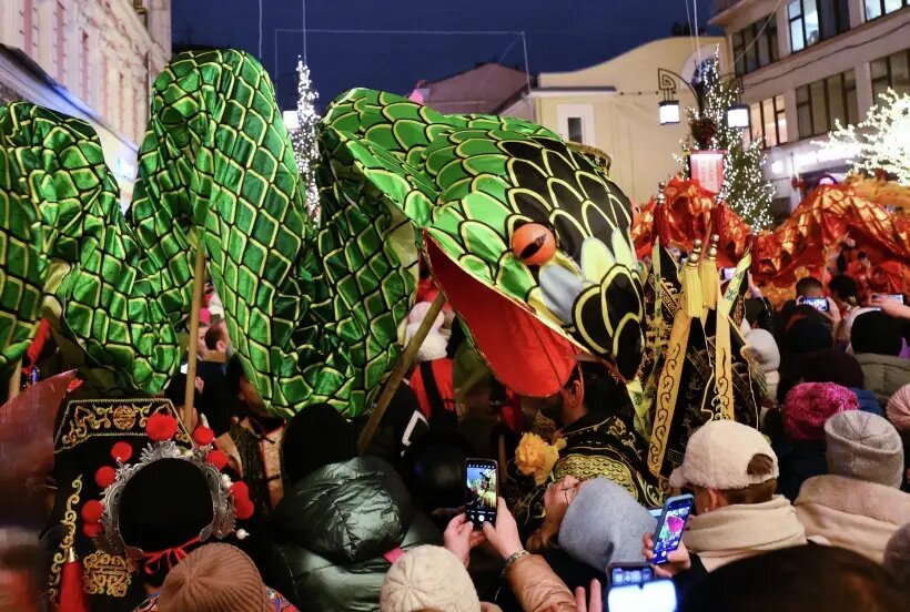  Встреча Года Змеи в 2025 году   © РИА Новости. Владимир Астапкович