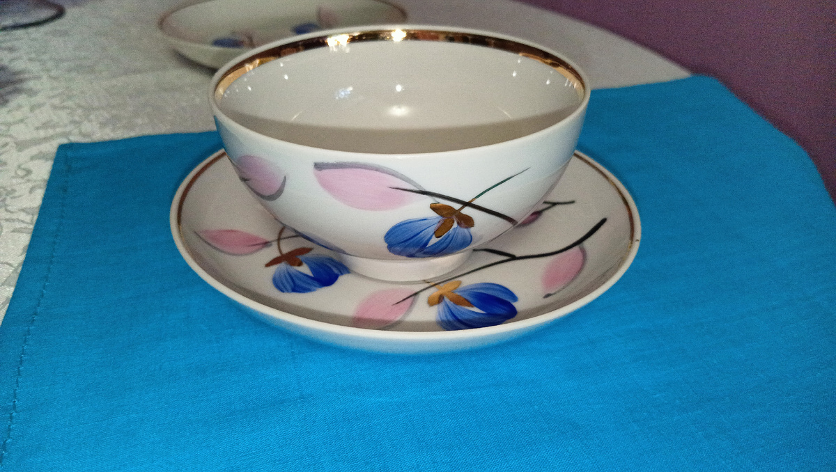 Детали сервировки. Фото автора