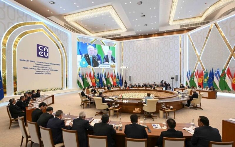 Саммит «Центральная Азия – Евросоюз» в Самарканде, 4 апреля 2025 г.
