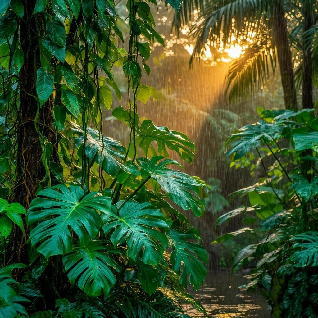 Монстера в природных условиях