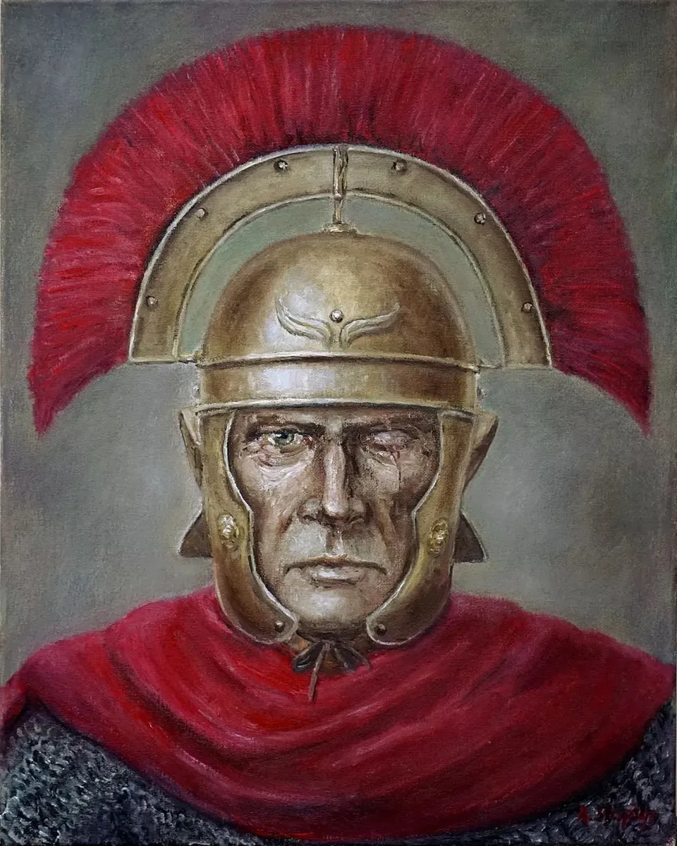 Центурион Кассий Сцева. Художник: Артурас Слапшис (Arturas Slapsys)