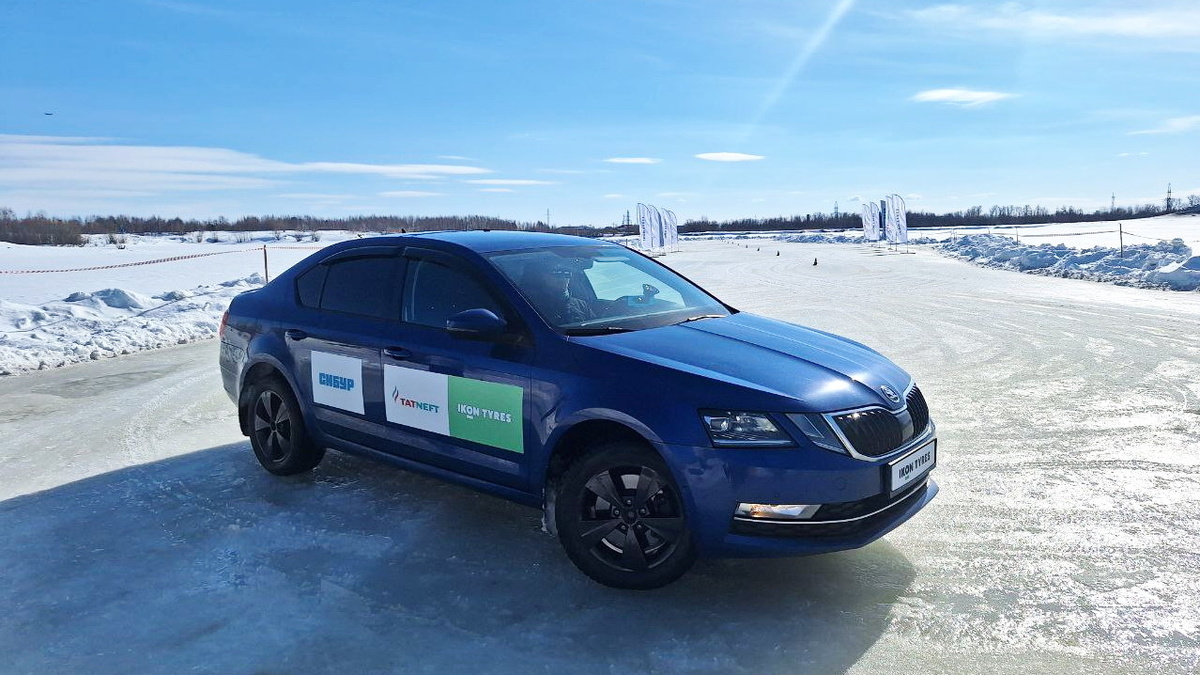    На льду Югры испытали инновационные отечественные шины