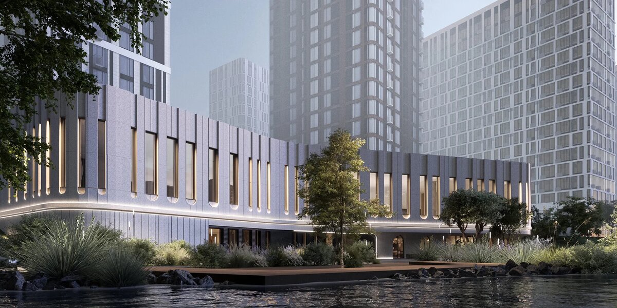 Ресторан Riversidе в Прокшино. Рендеры: KNKO