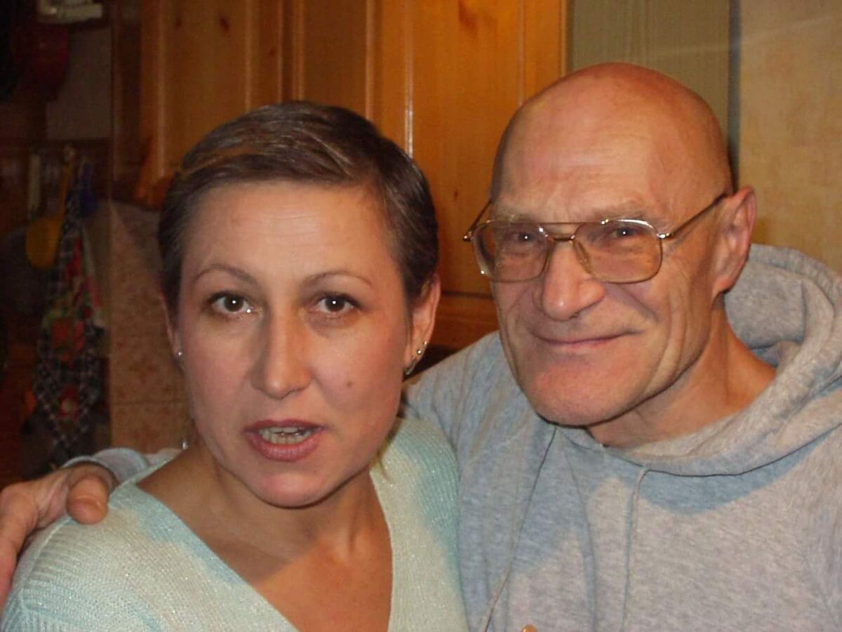 С супругой. Фото из семейного архива