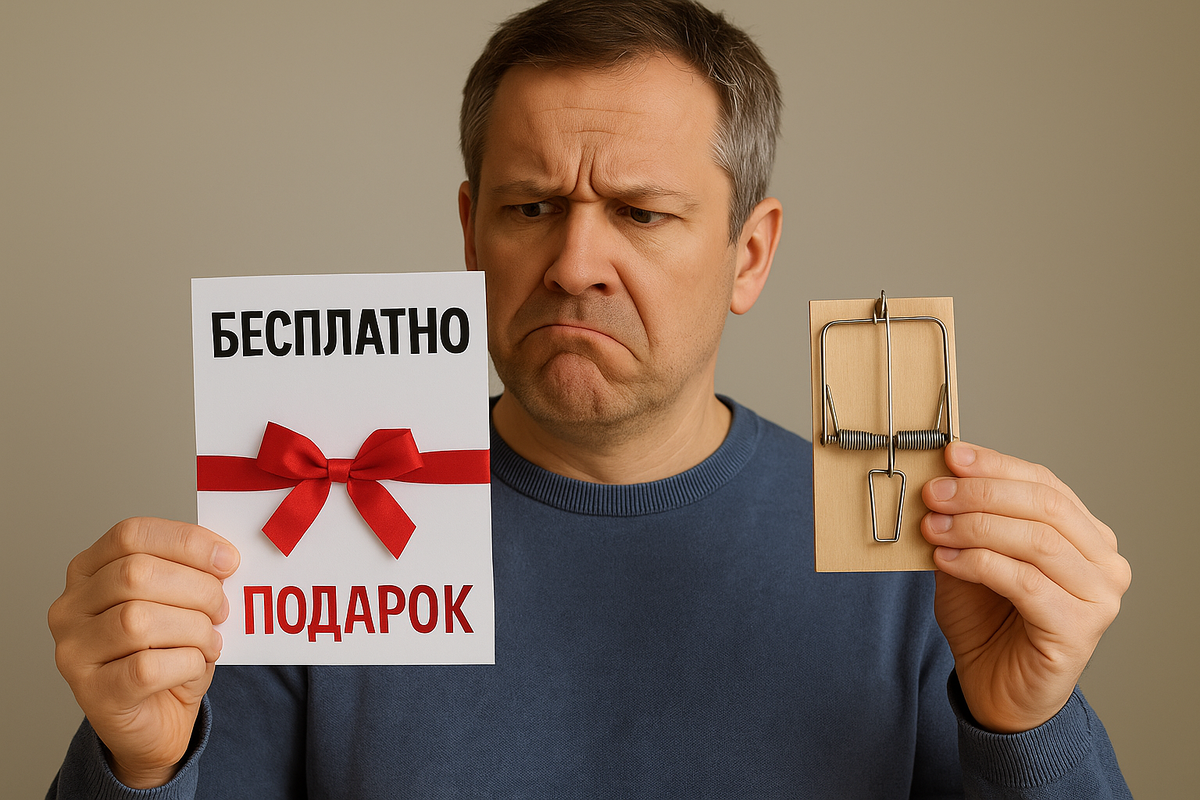 Сейчас будет подвох