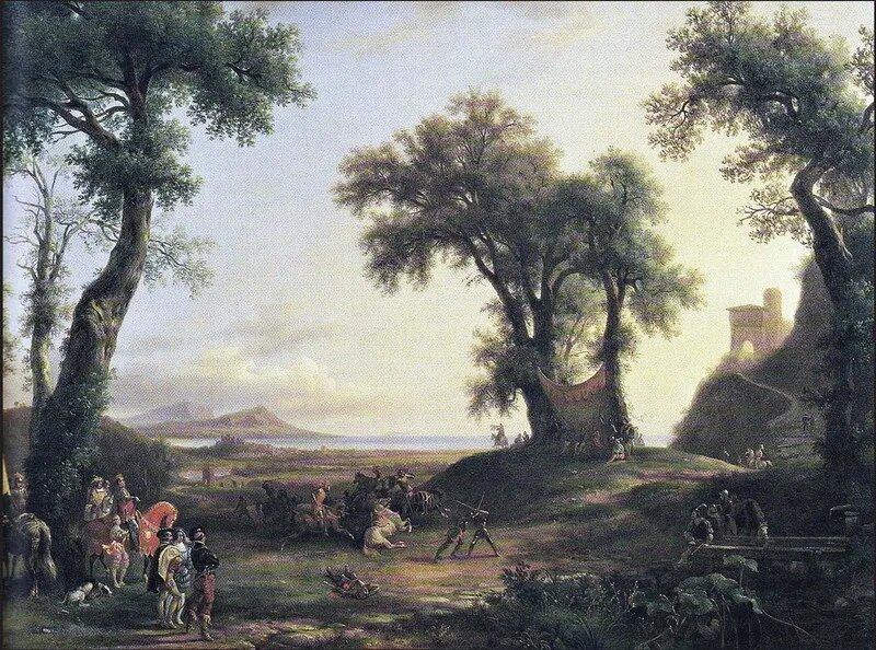 Размахнись рука раззудись плечо по итало-французски.