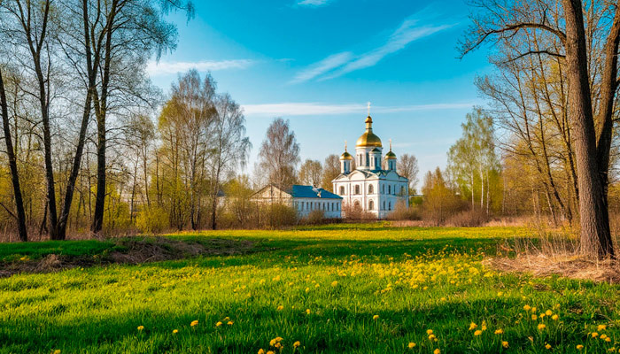 На 21 апреля в 2025 году пришлись Светлый понедельник и Родионов день (Родион Ледолом). Фото: shedevrum.ai