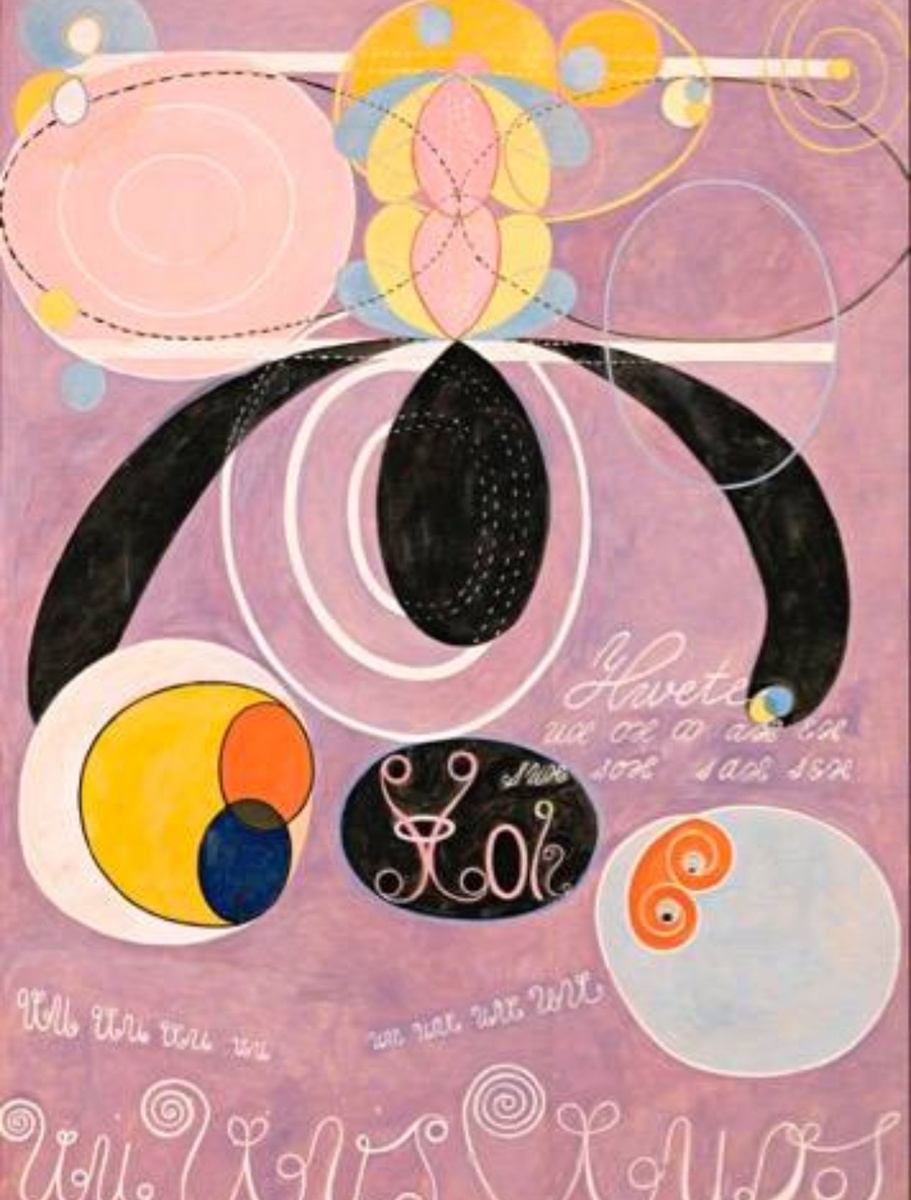 Картина Хильмы Аф Клинт (Hilma af Klint) из серии "Десять самых важных". № 6. Взросление