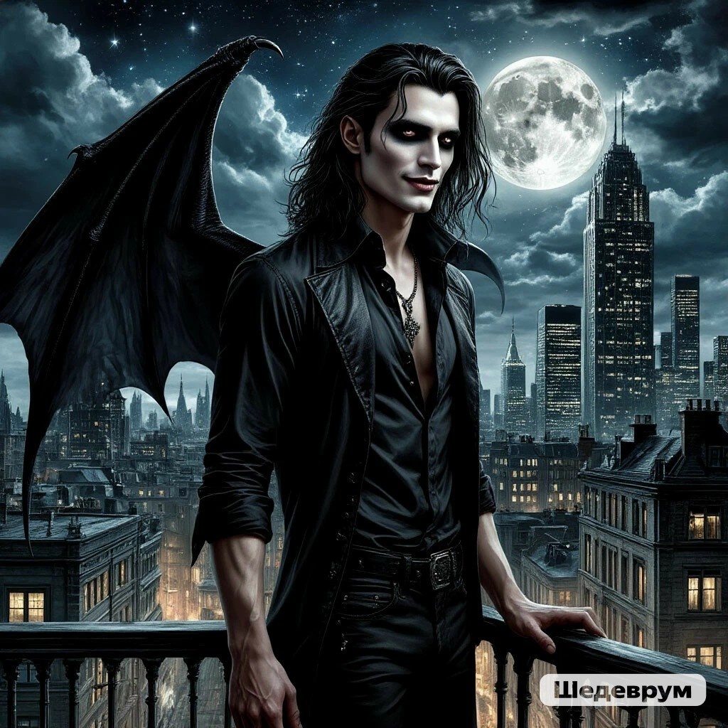 Арт создан автором канала в Шедевруме