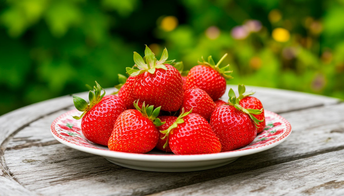  сочная клубника 