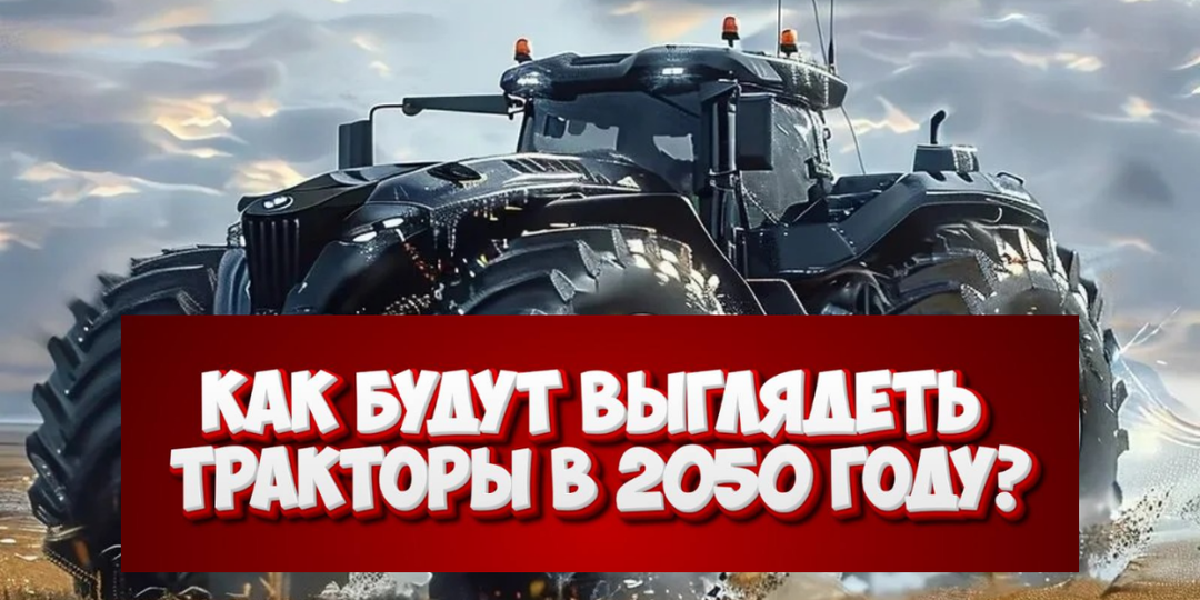 Сельскохозяйственные тракторы 2050: От «железных коней» к умным агродроидам