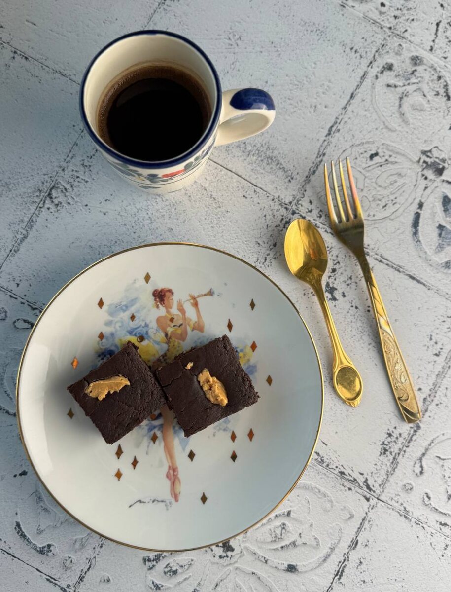 Брауни от Даши Третьяковой. Вкусно и изящно! 