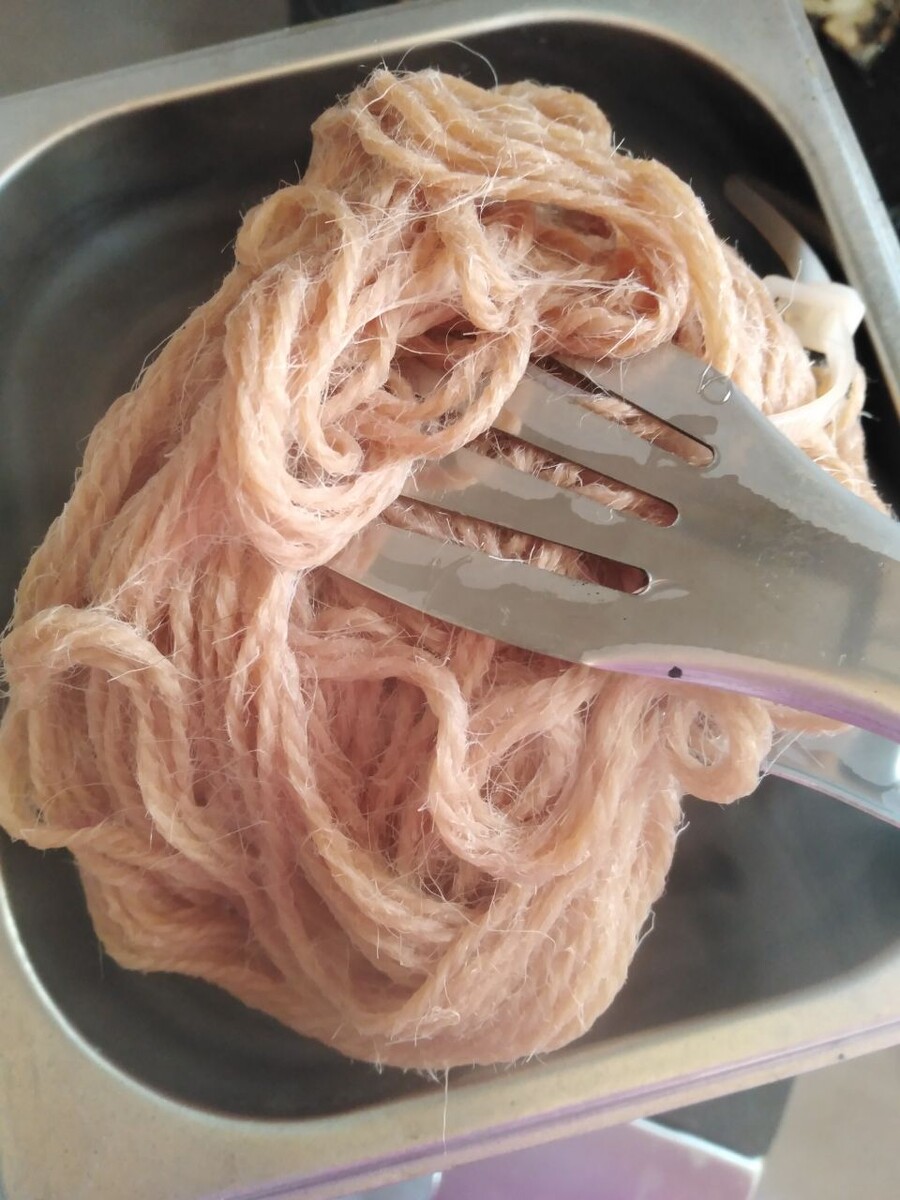 фото автора. это первая пасма 