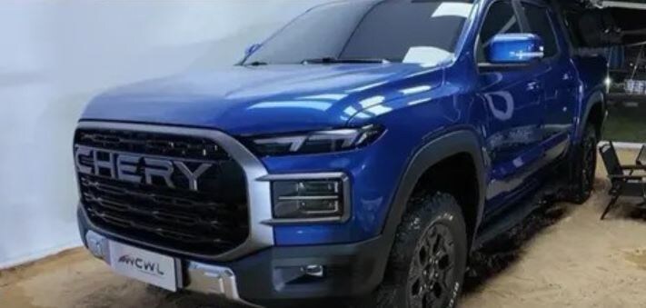 Шпионское фото нового пикапа компании.