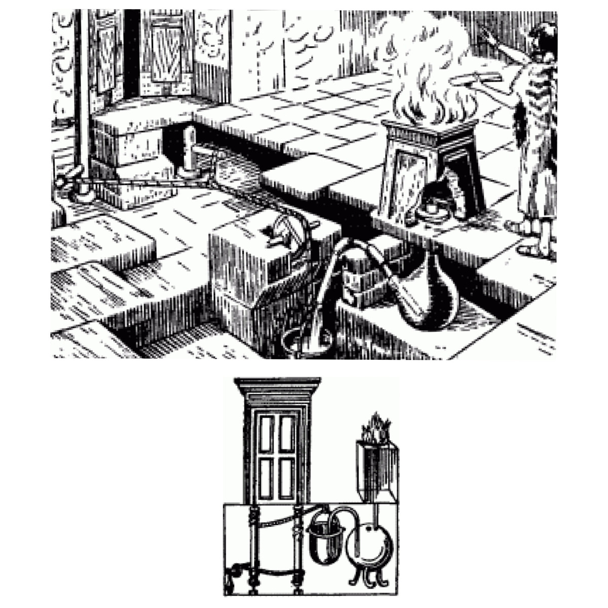 Картинка взята из открытых источников интернета. Трюк с открыванием дверей.