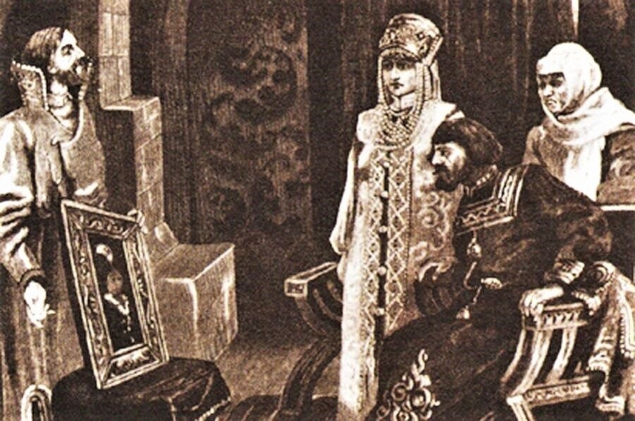 Иван знакомится с портретом Зои