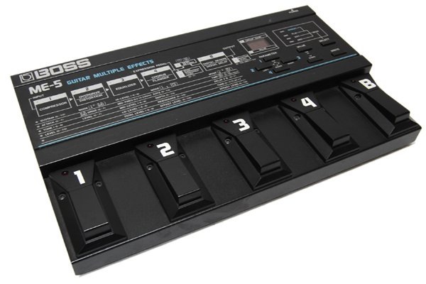 BOSS ME-5 - один из первых напольных процессоров