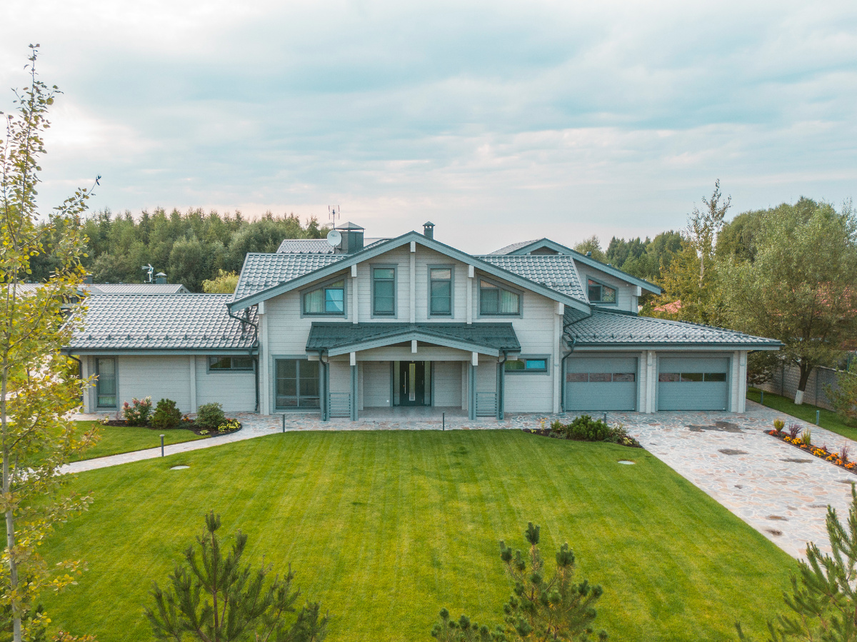 Усадьба Империя из клееного бруса