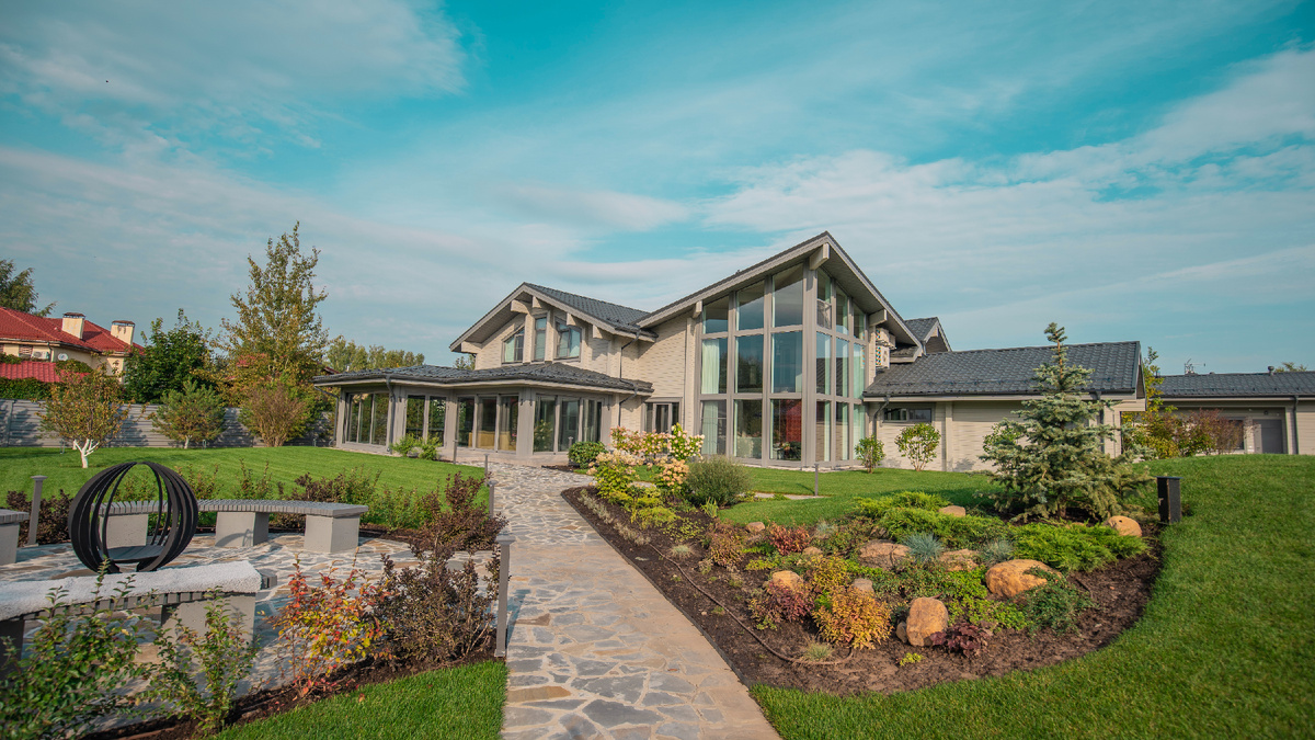 Усадьба Империя из клееного бруса