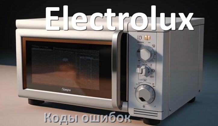 
Коды ошибок микроволновой печи Electrolux что означает SE, 5E, E3, H97, H98, Door