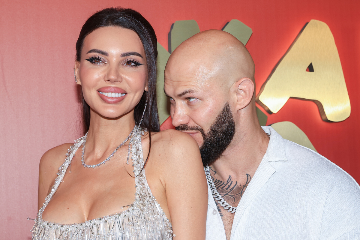 Оксана Самойлова и Джиган. Фото: Global Look Press