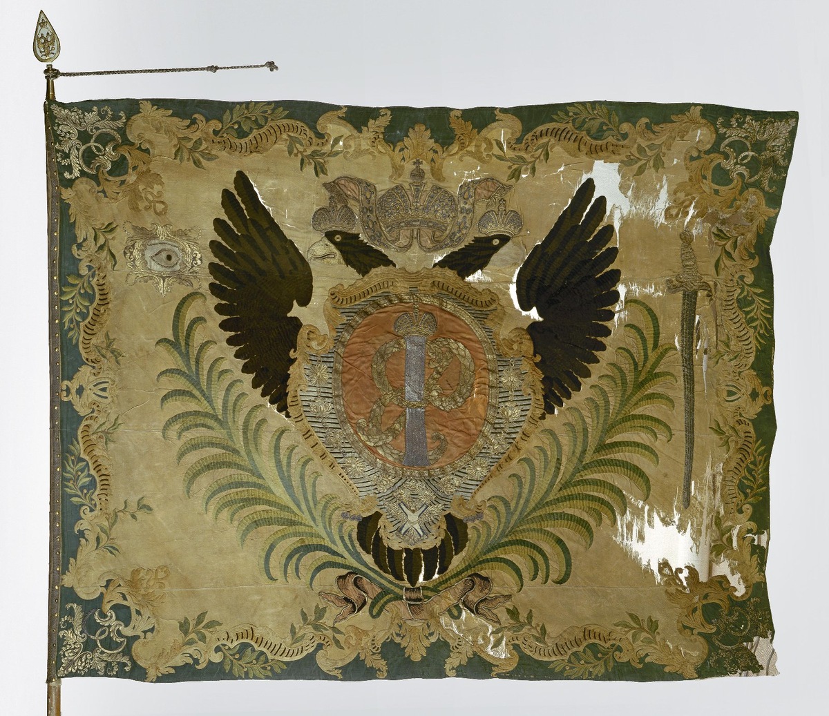 Знамя ротное Лейб-Гвардии Измайловского полка, 1742г. 