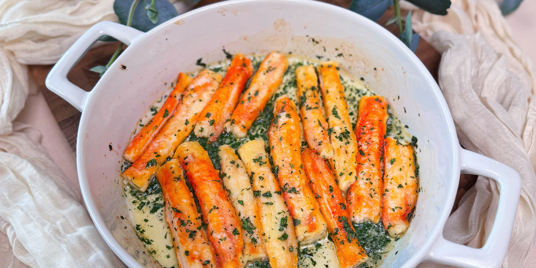 Горячая закуска из краба